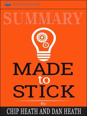 cover image of Summary of Made to Stick